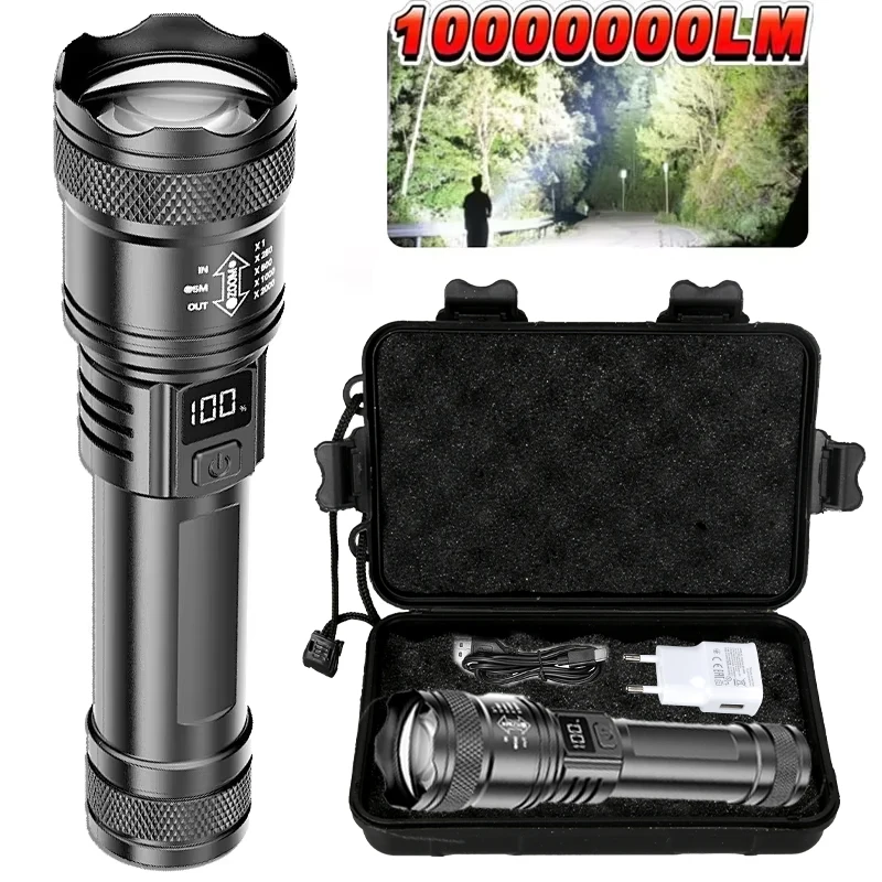 Fishing Light - TY-908M LED-Taschenlampe, 2000 lm, Typ C,