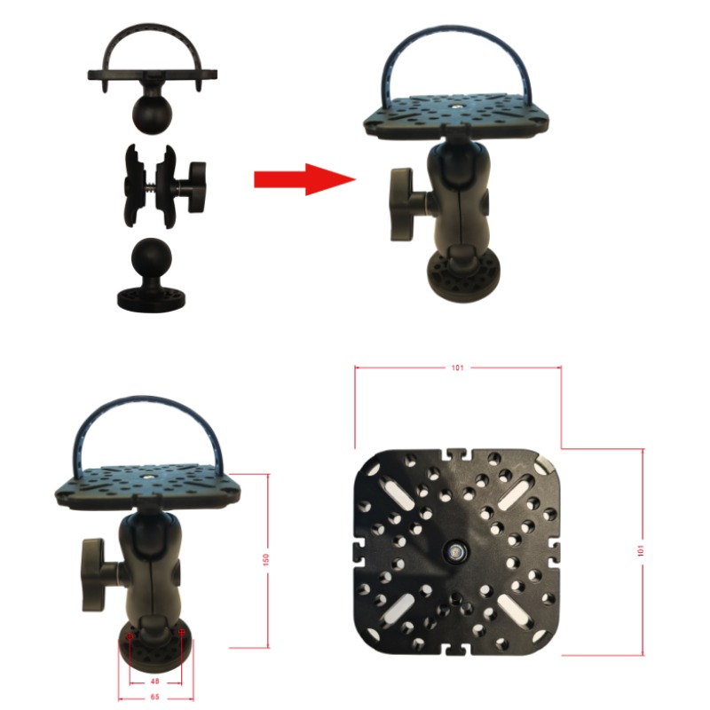Multifunktionale universelle K – Fish Finder Mount Bewertung und Preis
